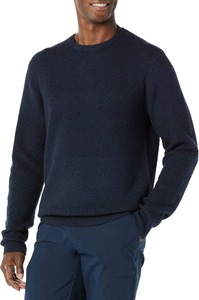 Pull en maille pour homme, 100% coton, chaud, respirant, confortable, manches longues, léger, anti-rétrécissement, pour l'hiver - Product Image 5