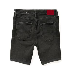 Short en jean pour hommes personnalisé été hommes surdimensionné coton os Baggy Vintage lavage genou longueur jorts en détresse Denim Jeans - Product Image 6