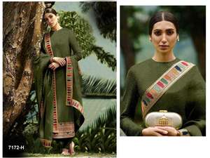 Vestido étnico indio pakistaní, trabajo de bordado pesado con secuencias, Faux Georgette Salwar Kameez, bodas, mayorista directo de Surat - Product Image 4