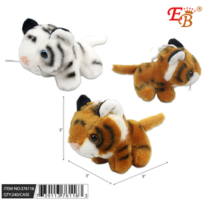 Tigre peluche portachiavi 5 \ "X3 \" 240 pz/CS giocattolo per bambini - Product Image 1