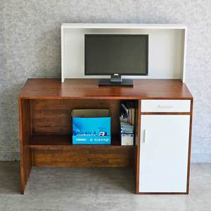 BLT68023 Modern Luxury <b>Reception</b> <b>Counter</b> with Durable Rubber Wood Cabinet for Beauty Salon Restaurant School Bar Spa - Product Image 5