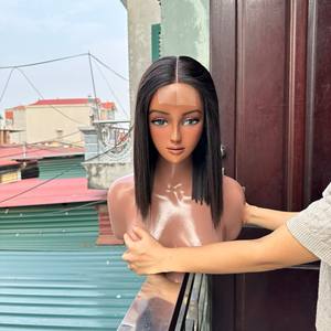 Produits capillaires les plus vendus Perruques Bob Cheveux humains Cheveux vierges vietnamiens bruts Perruques lisses et soyeuses pour femmes noires - Product Image 1