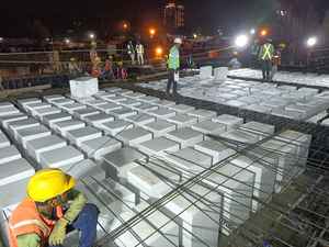 Matériau de construction de système de dalle de PT vide faisant des machines pour la construction et l'ingénierie de pont - Product Image 3