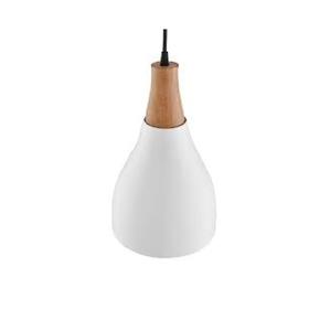 Éclairage blanc élégant fait main d'abat-jour de lampe suspendue utilisé pour la décoration en bois couleur naturelle Design moderne lampe suspendue - Product Image 2
