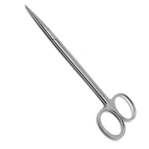 Certifié CE 7 pouces Kelly ciseaux chirurgicaux dentaires droits ORL pince manuelle en acier inoxydable pour la coupe des sutures - Product Image 1