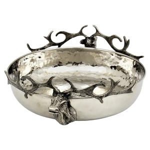 Reno elegante cuenco de madera de Navidad asta mesa de boda decoración frutas postre frutas secas servir cuencos hogar cocina mesa de comedor - Product Image 6