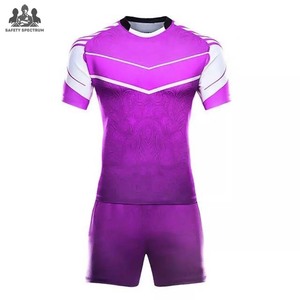 Uniforme Deportivo de Rugby OEM |   Pantalones Cortos Deportivos Transpirables de Secado Rápido y Ecológicos para Equipos |   Uniforme de Rugby 100% Poliéster para Exportación al por Mayor - Product Image 1