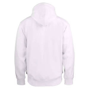 Sweats à capuche en coton avec fermeture éclair design personnalisé pour hommes 100% coton de haute qualité et léger pour la saison d'automne avec broderie - Product Image 2