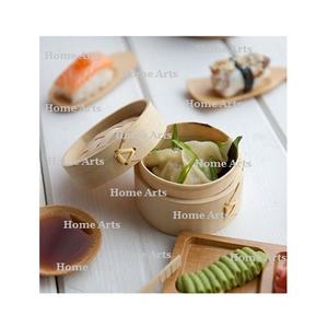 Admirable Design Bois Momo Vapeur Forme Ronde Taille Personnalisée Dim Sum Box Pour Hôtel Et Restaurant Utilisation - Product Image 3