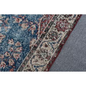 Alfombra Turca, Alfombra Decorativa Vintage de 3.6x6.46 pies, Alfombra Abstracta Azul y Roja - Product Image 5