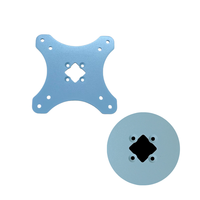 Support d'écran VESA personnalisé sur demande, plaque de fixation en acier thermolaqué, bras de support pour moniteur, configuration Vietnam