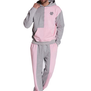 Chándales de patrón sólido transpirable de etiqueta privada de alto fabricante para hombre personalizado de algodón 100% para temporada de invierno personalizable - Product Image 1