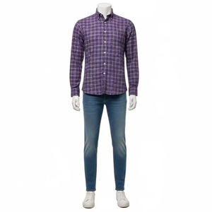 Camisas para Hombre Antibolitas, Material de Algodón y Poliéster Suave, Duraderas, Transpirables y Cómodas para Uso Diario, Trabajo y Viajes - Product Image 1