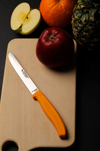 Meilleure qualité couteau à tomates dentées Restaurant hôtel maison couteaux de cuisine haute qualité en acier inoxydable meilleur prix couteaux 2024 - Product Image 3