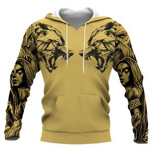 Sudadera con capucha para hombre 100% algodón polar Regular Fit diseñador sudadera primavera otoño manga larga - Product Image 5