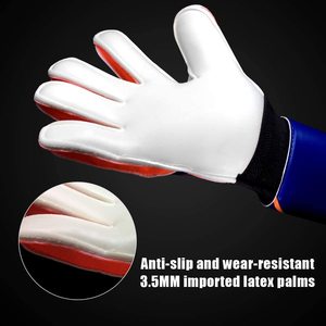 ขาย Top Goal Keeper ถุงมือมืออาชีพยางวัสดุเด็กกีฬาฟุตซอลผู้รักษาประตูฟุตบอล - Product Image 4