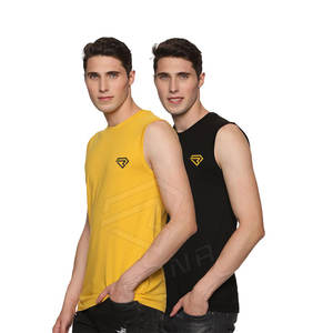 Camiseta sin mangas de verano para hombre de talla grande informal transpirable de alta calidad OEM sin mangas para gimnasio Fitness moda - Product Image 1