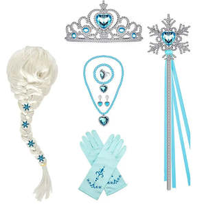 Disfraz de Elsa, Reina de las Nieves, Hecho de Plástico - Product Image 1