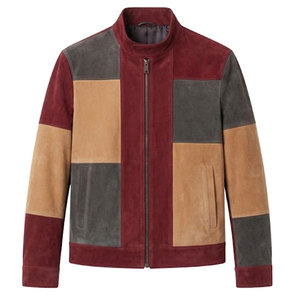 <b>Suede</b> Leather <b>Jacket</b> For <b>Men</b> Offering Soft Genuine Leather Finish Functional Storage And Smart Casual Styling - Product Image 1