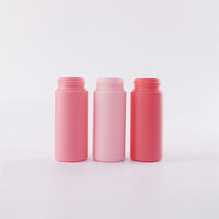 BLT 120ml Plastique PE Mousse Nettoyant Pour Le Visage Bouteille Rose Conception Cylindrique Avec Tête De Pompe pour Soins De La Peau Emballage Cosmétique
