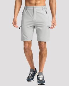 Fournisseur indien direct Shorts de fitness sportifs à séchage rapide pour hommes vente chaude respirant décontracté motif solide taille élastique toile - Product Image 2