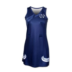 ชุดน็อตบอลหญิงแบบสั่งทำปี 2026 ชุดแข่งขันระดับมืออาชีพ ระบายอากาศได้ดี ชุดทีม ผ้าซับเหงื่อ ขายดี ลายพิมพ์ - Product Image 2