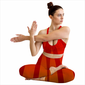 Conjunto de Yoga Ligero y Flexible para Mujer con Diseño sin Costuras, Leggings de Cintura Alta y Top Corto - Product Image 2