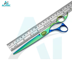 Juego de 4 Herramientas de Peluquería para Mascotas de Acero Inoxidable de Alta Calidad, Color Personalizado, Tijeras Quirúrgicas Veterinarias, Marca ALMAC, Más Vendidas - Product Image 6