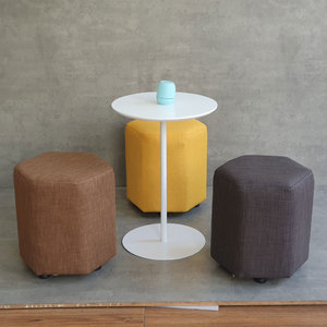 Ensemble de canapés de réception contemporains avec 3 ottomanes CBSF68030 - Product Image 4