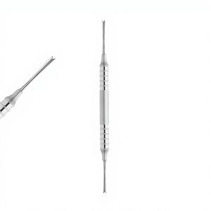 เครื่องมือบรรจุก๊อซทางทันตกรรมแบบใช้มือ ยี่ห้อ Luniatschek ขนาด 3.0 มม. ปลายสองด้าน ทำจากสแตนเลส สำหรับมืออาชีพ รุ่น F-Line ผลิตในปากีสถาน ได้รับมาตรฐาน CE - Product Image 1