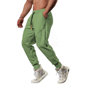 Pantalons pour hommes de haute qualité conçus sur mesure dernier style avec fermeture à la taille élastique Services OEM décontractés pour adultes - Product Image 5