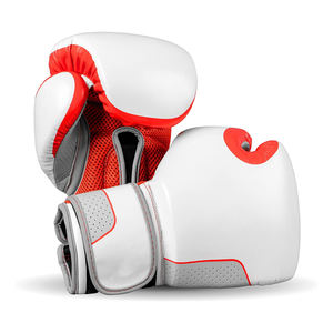 Guantes de boxeo personalizados con impresión de logotipo Suministro directo de fábrica OEM para entrenamiento Gimnasio Entrenamiento y sesiones de combate - Product Image 1