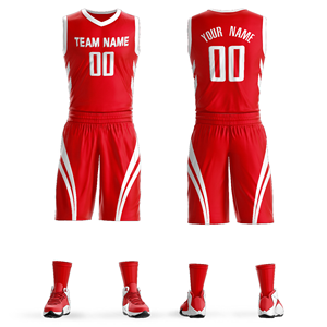 Uniforme Deportivo de Baloncesto Personalizado, Traje de Malla, Conjunto de Jersey de Baloncesto Atlético de Alto Rendimiento para Adultos - Product Image 4