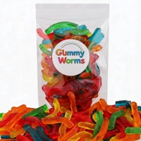 Bonbons Gommeux Sucrés et Moelleux aux Fruits Aigres Personnalisés en Gros – Vente Directe Usine OEM, Halal, en Vrac, en Sachet