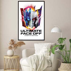 Modern Style Transformers <b>Poster</b> Autobots Vs. Decepticons Game Black Frame Paper Material - Product Image 1