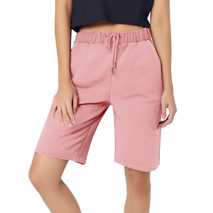 Personalizado OEM mujer verano moda algodón motorista ciclismo pantalones cortos deporte correr Jogging entrenamiento pantalones cortos para las mujeres - Product Image 5