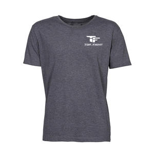 Haute qualité grande taille vêtements t-shirt pour hommes impression personnalisée col rond blanc à manches courtes coton uni hommes t-shirt - Product Image 5