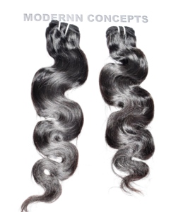 Raw Indian Hair Temple Virgin 100% Single Drawn Double Weft Human Hair Bodywave Weave Unprocessed Cuticle Aligned Hair Bundles - Product Image 5