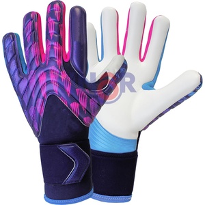 Gants de gardien de but professionnels, impression personnalisée avec protection des doigts, gaufrage plat sur la paume, toutes tailles, service OEM ODM, sport - Product Image 1