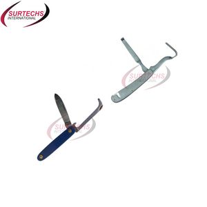 Professional Horse Care Farrier Tool Multi-Hoof Knife Comb Pick Grooming Pocket Hoof Basis of <b>Surgical</b> <b>Instruments</b> for Horsemen - Product Image 1