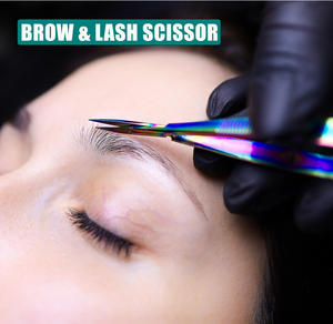 Tijeras para cutículas de Primavera de cejas de Venta caliente con recorte de precisión de logotipo para salones y spas puntas puntiagudas resistentes al óxido - Product Image 6