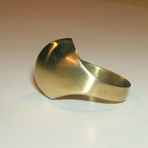 Anillo de latón de la mejor calidad y diseño de apariencia, anillos de joyería simples y de moda, artículos de fiesta, joyería, anillo de latón, venta superior - Product Image 5