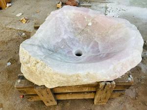 ประติมากรรมหินทรายสำหรับตกแต่งบ้านและอุปกรณ์เสริมงานฝีมือจากธรรมชาติที่สวยงาม - Product Image 6