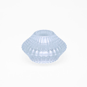1.7 Echo Bloom Glass Reversible <b>Candle</b> Holder - (Various Colors) - Product Image 2