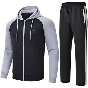 Nuevo diseño, conjunto de chándal de invierno Unisex, ropa deportiva informal, pantalones con capucha, 2 piezas, cálido, 100% algodón bordado, ecológico - Product Image 5