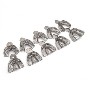 Bandejas de Impresión Dental de Acero Inoxidable de Grado Médico, Certificación CE Clase I, 5 Posiciones de Mandíbula, Fuente de Alimentación Manual - Product Image 2