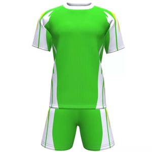 Ropa de entrenamiento de fútbol de verano personalizada OEM conjuntos de camisetas de fútbol de manga corta con diseño impreso - Product Image 3