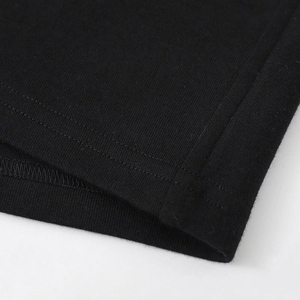 กางเกงขาสั้นผ้าฝ้ายเอวยางยืดสำหรับผู้ชายกางเกงขาสั้นผ้าฟลีซเหงื่อธรรมดาโลโก้ตามสั่ง - Product Image 6