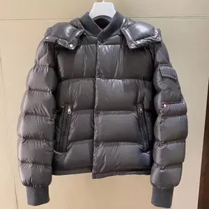 Chaqueta de Plumón de Estilo Coreano, Nueva Colección de Invierno, Corte Holgado, para Hombre y Mujer, Modelo de Pareja, Chaqueta de Pato, Estilo Simple - Product Image 4