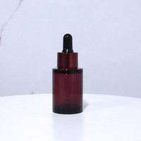 Flacon compte-gouttes en PETG à paroi épaisse 30ml, flacon de reconditionnement 50ml/120ml, flacon de lotion, ensemble de contenants cosmétiques pour essence